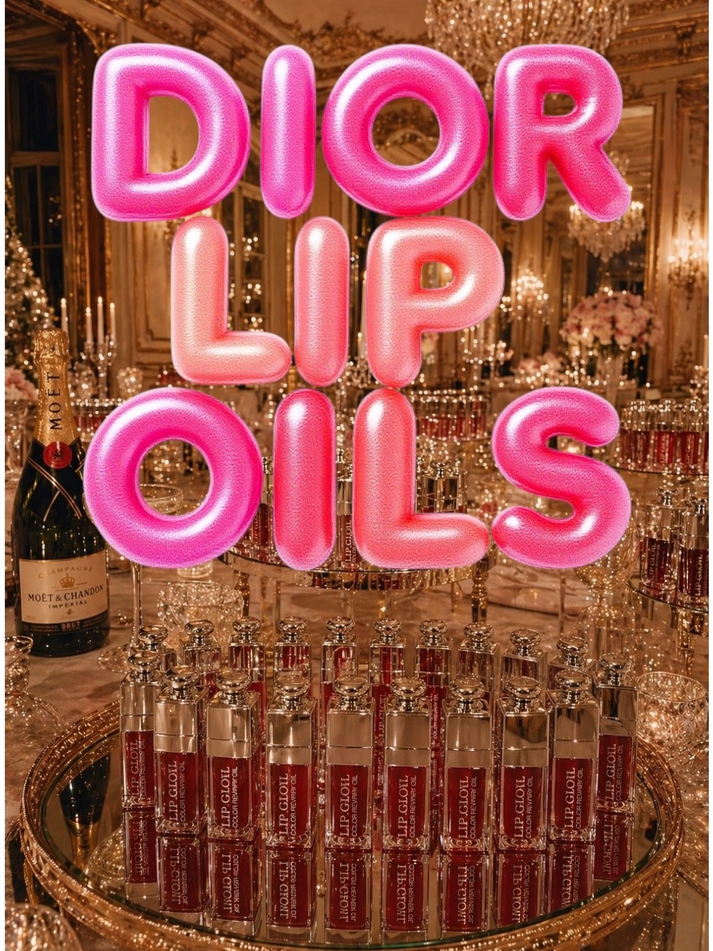 TWO DIOR LIP OILS 👄🎀